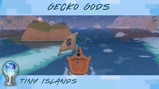 GECKO GODS • Tiny Islands Walkthrough • All Collectibles & Trophies Guide