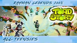 Rayman Legends • Toad Story Full Walkthrough