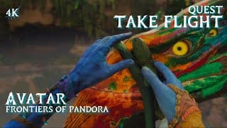 Making First Ikran bond in Take Flight quest • Avatar Frontiers of Pandora