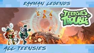 Rayman Legends • Teensies in Trouble Full Walkthrough